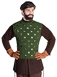 Studded Leather Jerkin - Bondsman, short
